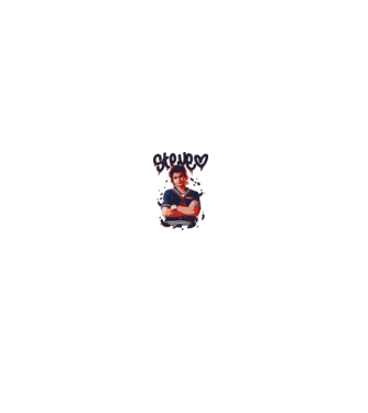 steve stranger things model gri pe tricou