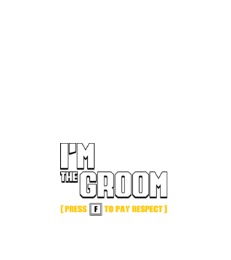 I'm the Groom  model alb pe tricou