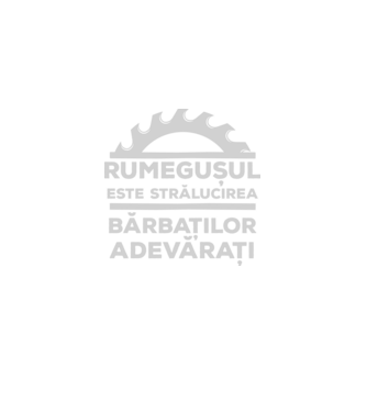 Rumegușul este strălucirea bărbaților adevărați model negru pe tricou