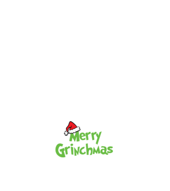 Grinchmas model negru pe tricou