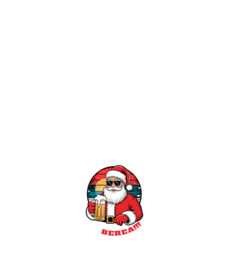 Ho ho ține mi berea! Negru model albastru închis pe tricou