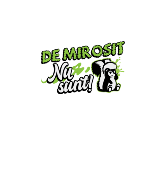 De mirosit nu sunt model negru pe tricou