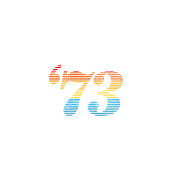 Retro Birthday 1973 model negru pe tricou