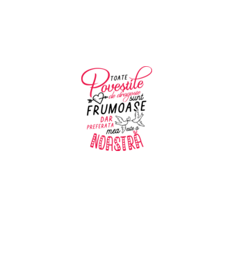 Toate poveștile de dragoste sunt frumoase, dar preferata mea este a noastră model gri pe tricou