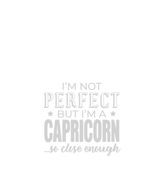 Not perfect, but CAPRICORN model negru pe tricou