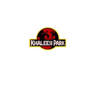 Khaleesi Park model alb pe tricou
