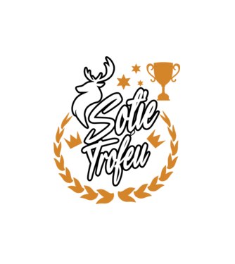 Soție trofeu model alb pe tricou