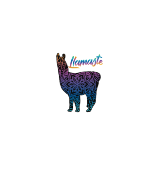 Lamaste color2-01 model negru pe tricou