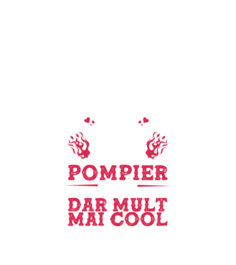 sunt soția unui pompier, la fel ca toate celelalte soții, dar mult mai cool D8416418 model negru pe tricou