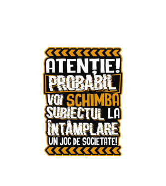 Atenție, probabil voi schimba subiectul la întâmplare pe șah model alb pe tricou