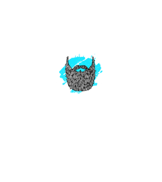 barba mea - regulile mele model negru pe tricou