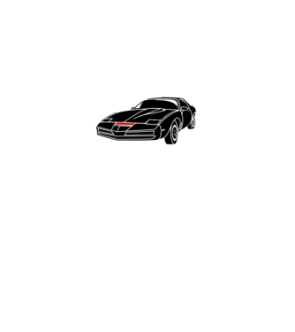 Kitt 3C.eps model gri pe tricou