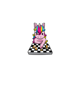 Chessicorn model  pe tricou