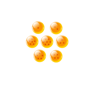 dragonballs model turcoaz pe tricou