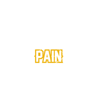 No Pain No Gain model negru pe tricou