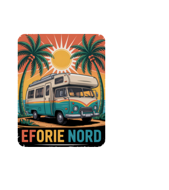 Eforie Nord model albastru deschis pe tricou