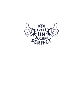 Așa arată un zugrav perfect model alb pe tricou