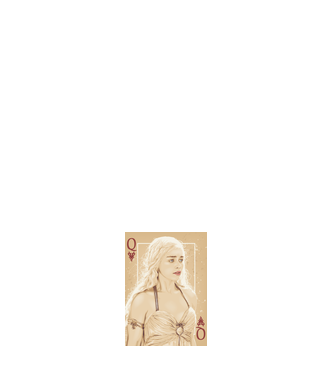 Queen Card model roz deschis pe tricou