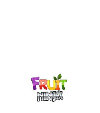 Fruit Ninja model negru pe tricou