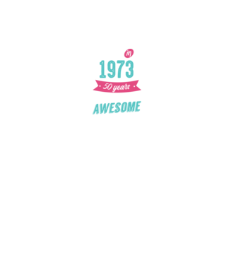Made in 1973 model negru pe tricou