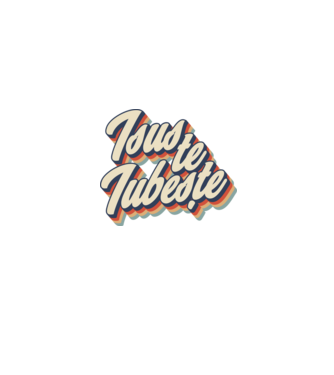 Isus te iubește model gri pe tricou