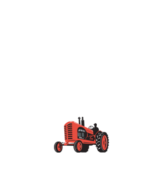TRACTOR model negru pe tricou