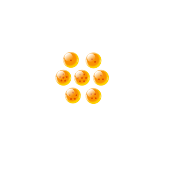 dragonballs model negru pe tricou