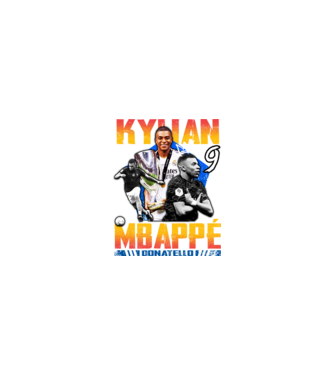 Mbappé tribute model nisipiu pe tricou
