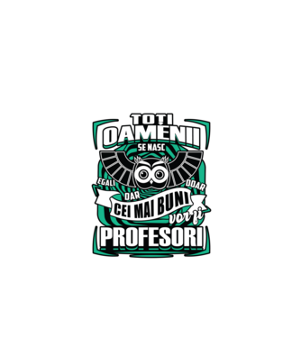 Toți oamenii profesori model negru pe tricou