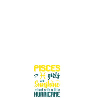 Sunshine with Hurricane PISCES model negru pe tricou