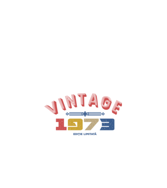 1973 Ediție limitată model alb pe tricou