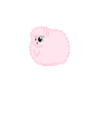 Fluffle Puff model alb pe tricou