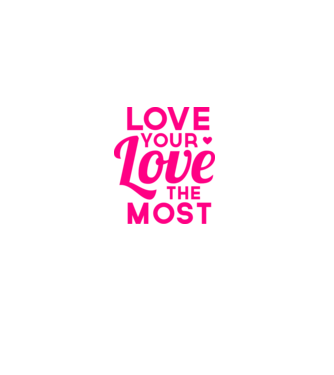 love most model alb pe tricou