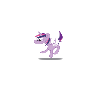 ugly my little pony model alb pe tricou