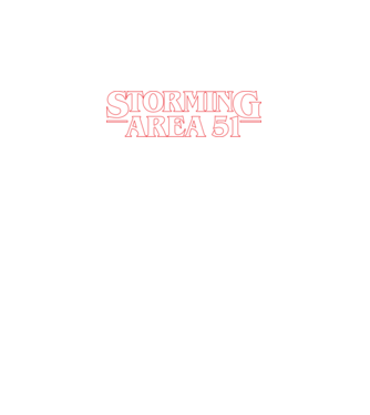storming area 51 things outline model galben neon pe tricou