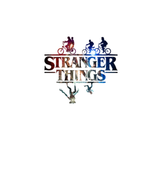 stranger things quote poster2 model alb pe tricou
