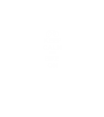 Keep calm and bike on model albastru jeanși pe tricou