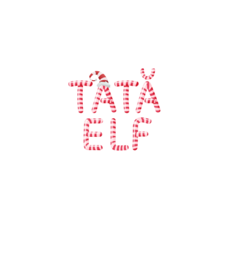 tată elf model negru pe tricou
