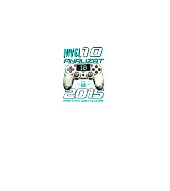 Nivel finalizat 10 2015 model negru pe tricou