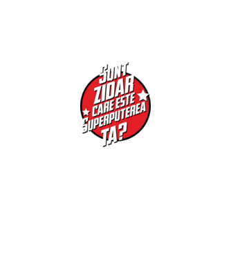 sunt zidar, care este superputerea ta? model albastru închis pe tricou