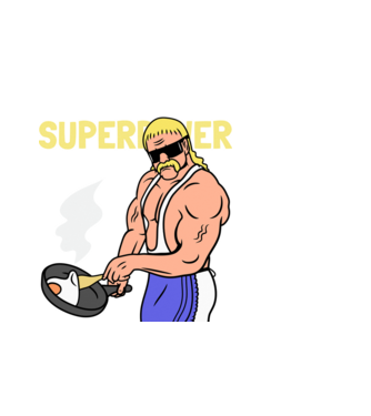 KETO SUPERPOWER model negru pe tricou