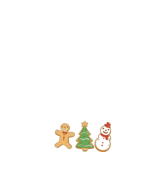 christmas cookies model negru pe tricou