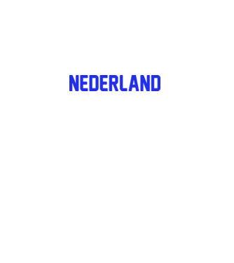 Nederland model alb pe tricou