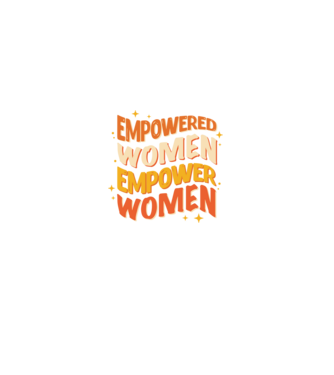 Empowered women empower women model negru pe tricou