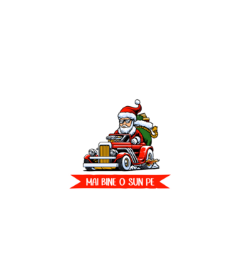 Să-l lăsăm pe Moș Nicolae, mai bine o sun pe mama! model roșu pe tricou