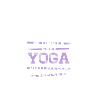 în timp ce faci yoga poți fi ceea ce vrei să fii - în acel moment model negru pe tricou