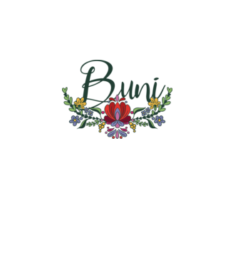 Buni model alb pe tricou