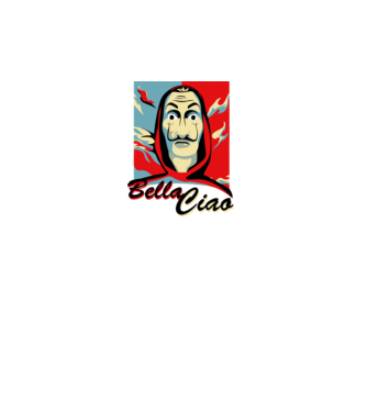 obey bella ciao model alb pe tricou