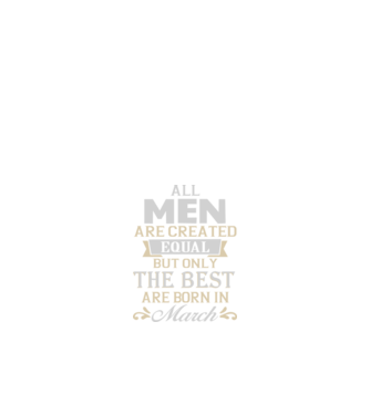 All men created equal but only the beat are born in march model albastru regal pe tricou