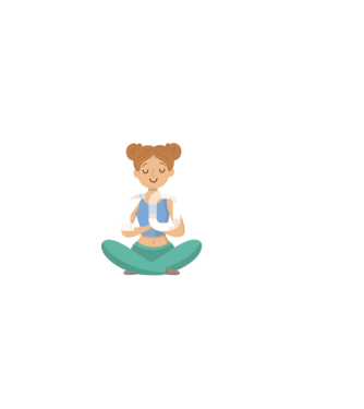 în timp ce faci yoga poți fi ceea ce vrei să fii - în acel moment model negru pe tricou